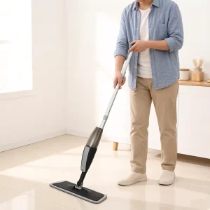 All Floor Compatible Flat Mop Smooth Mopping No Marks