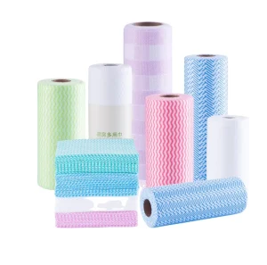 All Purpose Disposable Non Woven Duty Cleaning Cloths Wipes with Customized Size for Dish Towels and General Cleaning