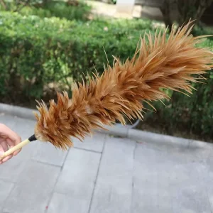 All-Purpose Feather Duster for Home and Car Cleaning, No Shedding