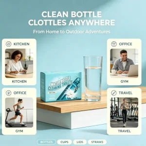 All in One Drink Ware Cleaning Tablets Suitable for Flasks Canteens and Sippy Cups Water Bottle Cleaning Tablets