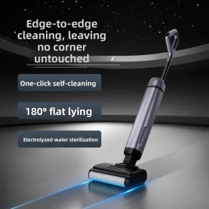 All-in-One Vacuum-Mop Robot Floor Scrubber Electric Vacuum Cleaner Brushless Motor 2600mAh Battery Drying