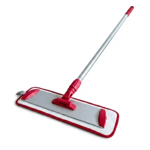 Aluminum Flat Mop Microfiber Pad Adjustable Aluminum Handle for Tile and Wood Floors