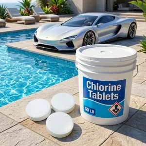 American Distributor 3 Inch Pool Tablet Buckets 50lb