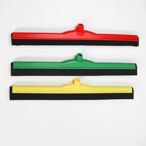 American Threaded Head 21inch Floor Wiper Cleaning Wet Squeegee with Multicolor PP and Plastic EVA Handle Direct Window Cleaning