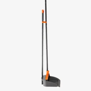 Angle Broom with Long Handle Home Cleaning 5 Rows Broom Bristle Heavy Duty Broom and Dustpan Set Combo Sweeping Clean Brom
