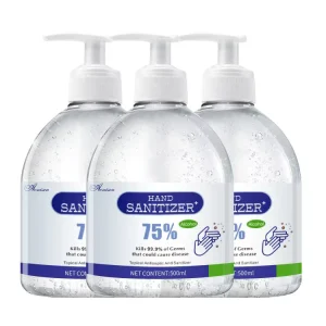 Anti Bacterial Instant Hand Sanitizer 300 Ml 500ml Antibacterial Advanced 75% Alcohol Antiseptic Hand Sanitizer