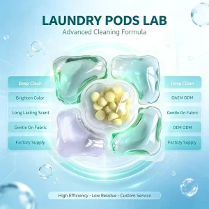 Anti Color Transfer Laundry Detergent Pods Color Protect Washing Gel Balls