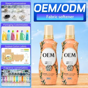 Anti Static Fabric Softener for Dark Clothes Liquid Laundry Conditioner Softens Jeans and Towels Machine Wash Fresh Scent