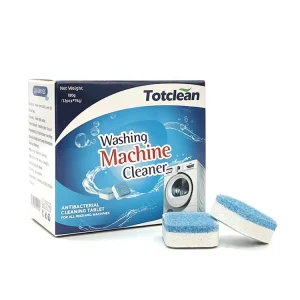 Anti bacteria Washing Machine Cleaner Tablets Powerful Deep Cleaning Stain Odor Remover for HE Washer Front Top Load Tablets