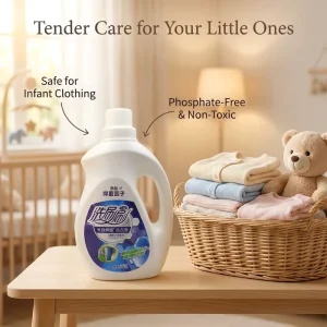 Anti redeposition Laundry Liquid Detergent High Active Ingredient Washing Soap
