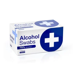 Antibacterial Alcohol Prep Pads and Cotton Wet Wipes for Household Cleaning and Disinfection 3x6cm