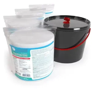 Antibacterial Antiseptic Multi Surface Household Gym Wipes Roll 1200 Moist Non Woven 3 Year Shelf Life 15x20cm