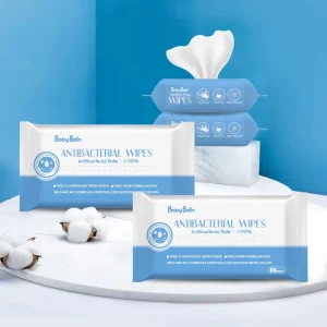 Antibacterial Body & Hand Wipes Alcohol-Free Antiseptic Wet Towelettes Disinfecting Sanitizing Cleaning Disposable Wipes