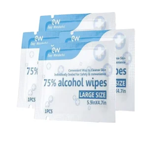 Antibacterial Functional Wet Wipes Single-Piece Packaging