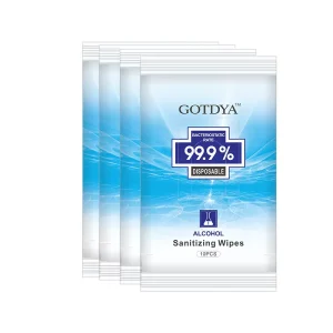 Antibacterial Hand Sanitizing Wipes 50 Pieces for Adults and Kids
