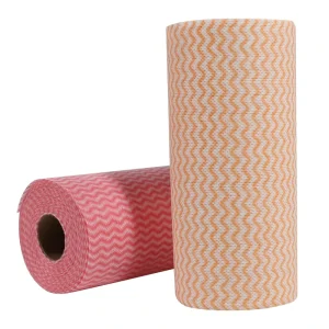Antibacterial Spunlace Nonwoven Cleaning Towel Square Kitchen & Car Wipes Home Dish Cloth