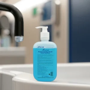 Antibacterial Waterless Hand Sanitizer Gel 75% Alcohol Kill 99.99% Germs for Clinic Use