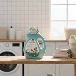 Aojie Source Manufacturer Provides Brand Customization Floral Scent Guangdong Stocked 5L Hydrolyzed Protein Laundry Detergent