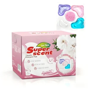 Apparel Laundry Pods 5-in-1 Antibacterial Deep Cleaning Long-Lasting Fragrance Natural Eco-Friendly Capsules