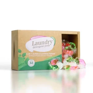 Apparel Laundry Pods for Deep Cleaning Stain Removal Fresh Scent Antibacterial Color Protection Long-Lasting Fragrance