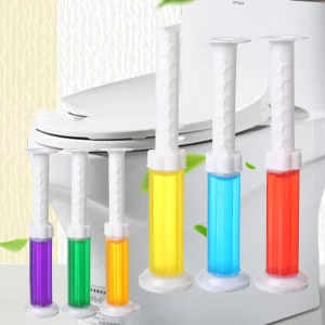 Aromatic Flower Toilet Deodorant Cleaner Gel Air Freshener Bathroom Fragrance Cleaning Tools