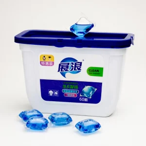 Authentic Disposable Natural Liquid Laundry Detergent Fabric Softener Pods for Washing Clothes