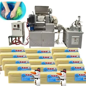 Automate Laundry Hard Soap Make Compact Machine Small Scale Green Bar Soap Equipment Production Line