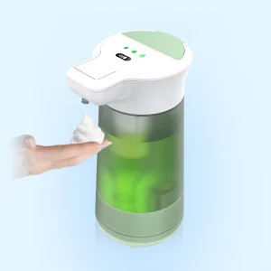 Automatic ABS Liquid Soap and Hand Sanitizer Dispenser Modern Refillable Bottle Design for Kitchen Bathroom Hospital
