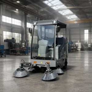 Automatic Electric Ride-On Battery Floor Sweeper Machine for Industrial and Factory Cleaning, CE