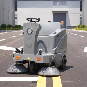 Automatic Electric Ride-On Industrial Battery Floor Sweeper for Factory and Warehouse