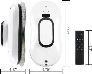 Automatic Electric Window Cleaning Robot with Vacuum