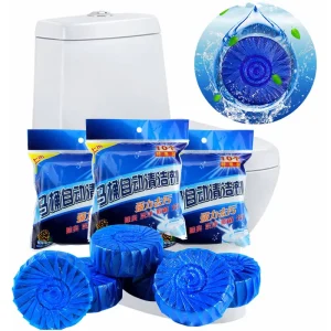 Automatic Flush Toilet Cleaning and Deodorizing Tablets