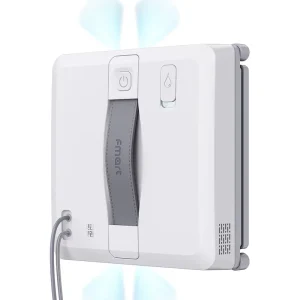 Automatic Glass Cleaning Robot W5 with 95ml Water Tank and 8000Pa Suction