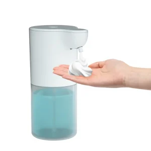 Automatic Induction Soap Dispenser Electric Foam Hand Sanitizer Wall Mounted Bubble Machine Infrared Plug in Battery