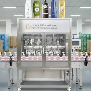 Automatic Liquid Filling Capping Labeling Machine for Glass Bottles Bags Hand Sanitizer Shampoo Cream Detergent Production Line