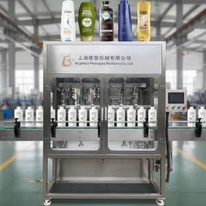 Automatic Liquid Filling and Capping Machine for Shampoo Body Wash Detergent Production Line Chemical Factory Use