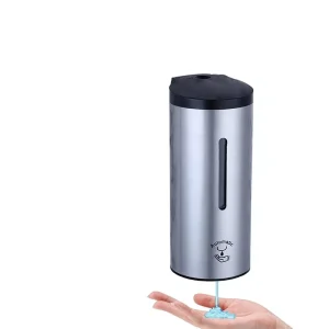 Automatic Stainless Steel Hand Sanitizer Sensor Wall Mounted Smart Electric Foam Soap Dispenser Interchangeable Spray
