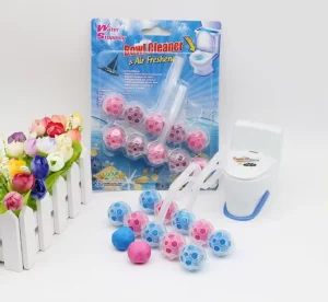 Automatic Toilet Bowl Cleaner Blue Bubble Hanging Toilet Cleaning Ball Deodorizing WC Blocks Stain Remover