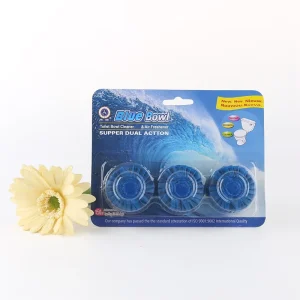 Automatic Toilet Bowl Cleaner Blue Bubble Toilet Rim Block Cleaner Tablets in Tank