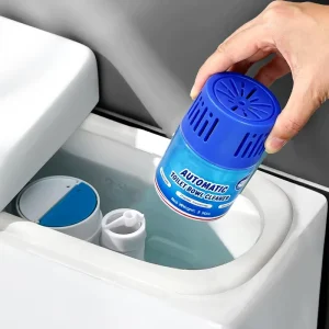 Automatic Toilet Bowl Cleaner Bottle Long-Lasting Fragrance and Limescale Remover