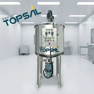 Automatic Vacuum Mixer Pot with Agitator, 220 V, for Laundry Detergent, Shampoo, and Body Wash