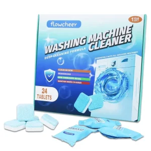 Automatic Washing Machine Cleaner Tablets Deep Cleaning Remove Stain Washing Machine Cleaner Effervescent Tablets