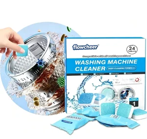 Automatic Washing Machine Cleaner Tablets for Stains and Pet Odors