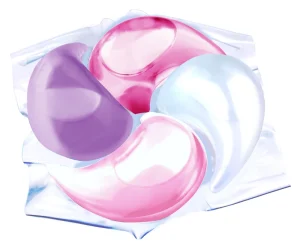 Automatic Washing Machine Laundry Detergent Pods, Disposable Gel, Bulk