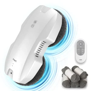 Automatic Window Cleaning Robot with Water Spray, Remote Control, and Vacuum Function