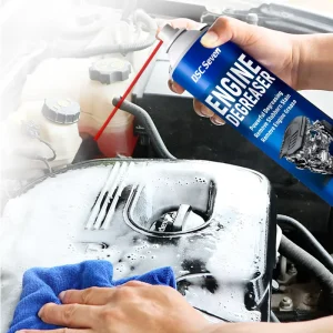 Automotive Foam Engine Degreaser Aerosol Spray 650ML Engine Surface Cleaner Foaming Spray for Auto Detailing Car Wash Shop