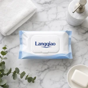 B2B Bulk Supply Eco-Friendly Non-scented Chemical Free High Moisture Toilet Paper Cleansing Wipes Household Use School