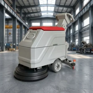 BAIYIJIE New Walk Behind Floor Scrubber High Pressure Cleaner 720mm Squeegee Synchronized Washing Suction One Step Oil Stain