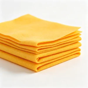 BSCI 50%viscose 50%polyester Needle Punched Non woven Yellow All Purpose Cleaning Cloth All Purpose Cleaning Wipes