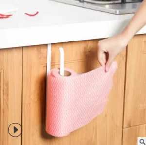 BSCI ISO9001 Kitchen Towel Roll Cleaning Cloth Soft Quick-Drying Reusable Polyester-Viscose Cleaning Cloth